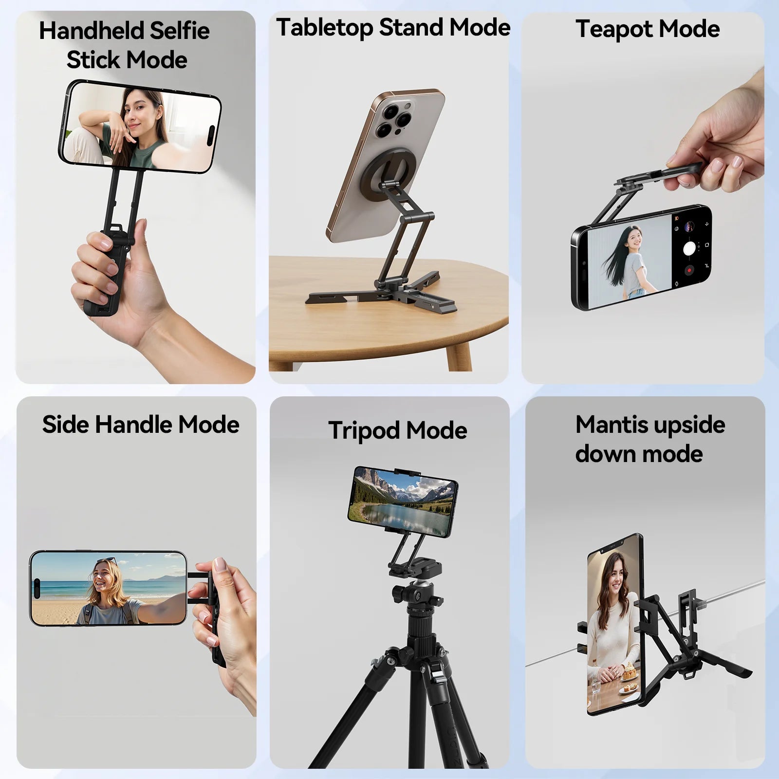 Ulanzi SK29 Magnetic Foldable Phone Stand for Vlogging & Meetings