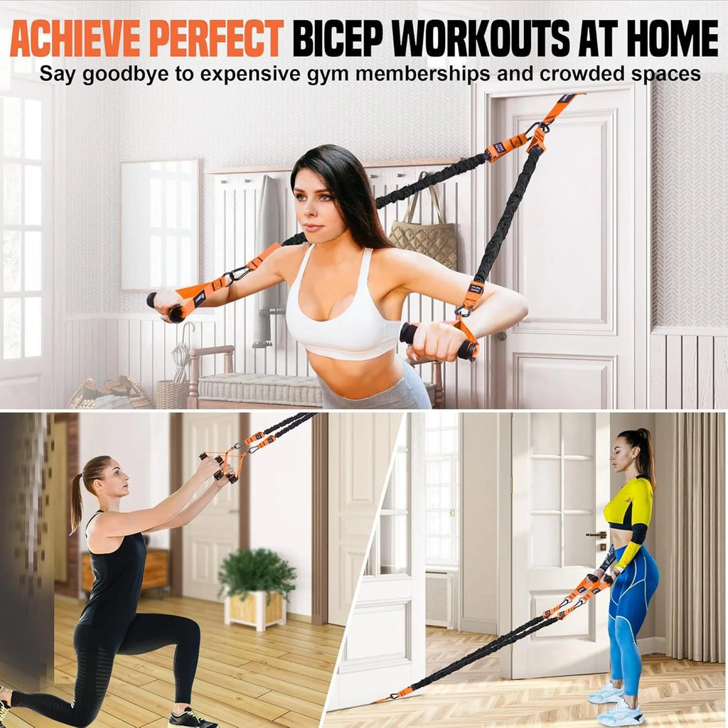 Pull Up Assistance Bands Set for Strength Training & Stretching