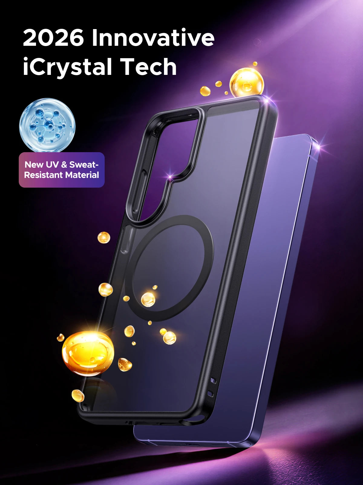 UGREEN Clear Magnetic Case for Samsung Galaxy S26 Ultra 2026
