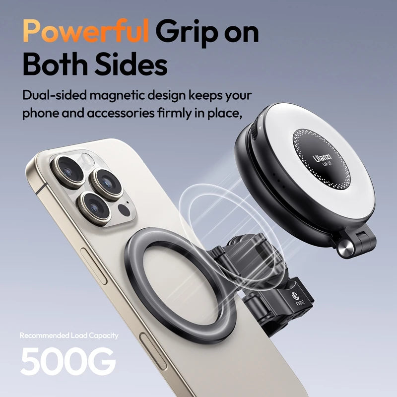 Ulanzi PM01 Magnetic Expansion Adapter for iPhone Vlog Kit