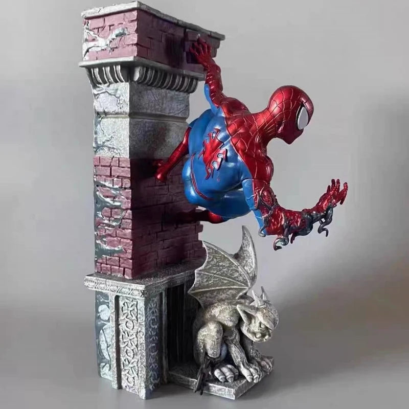 28cm Marvel Spider-Man Figure - Collectible Action Statue Decor