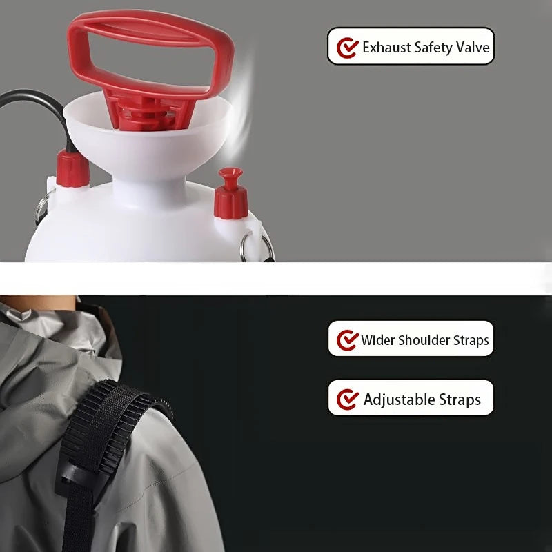 Portable Camping Shower - 4L/8L Outdoor Shower with 3m Hose