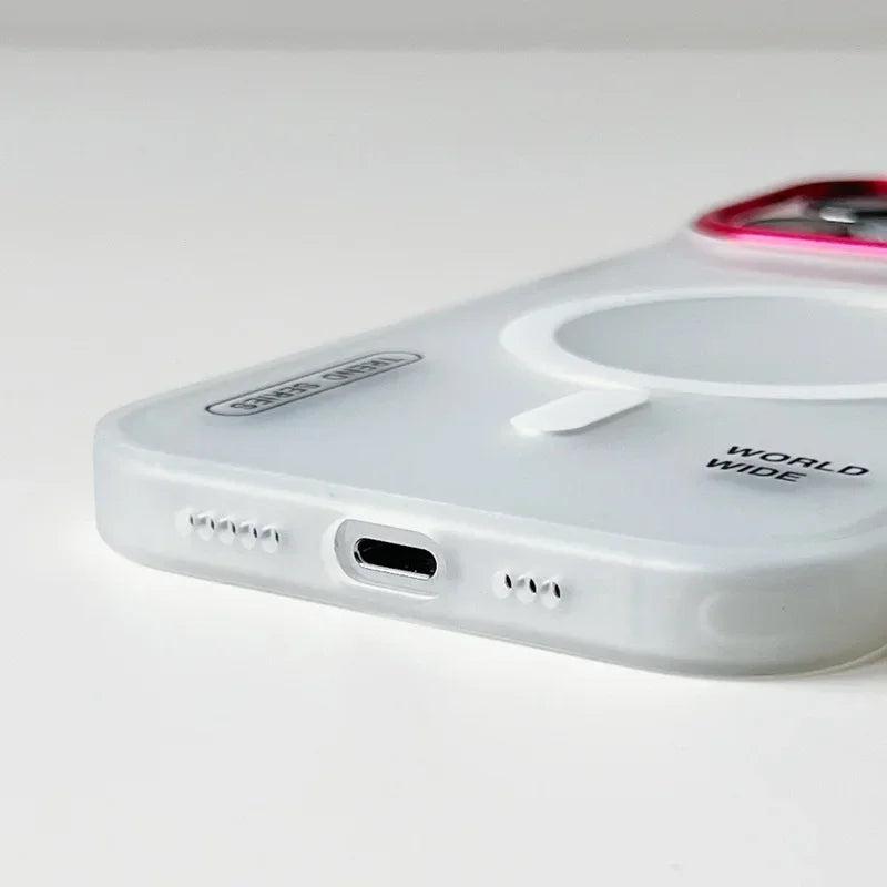 Stylish MagSafe Shockproof Case for iPhone 16/15/14/13 - Durable Protection