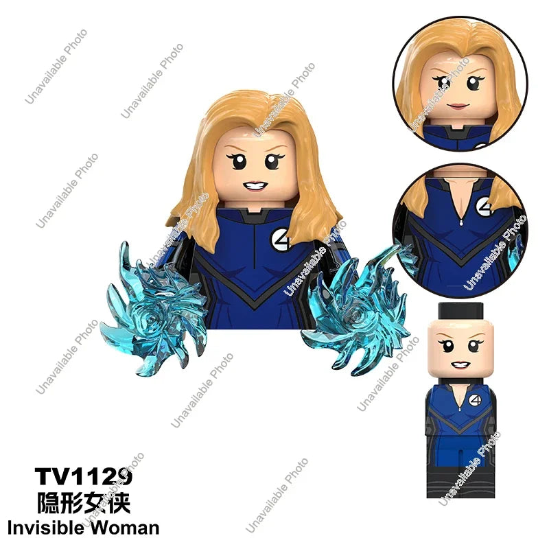 Hot Toys Mini Building Blocks Superhero Figures - Fun for All Ages