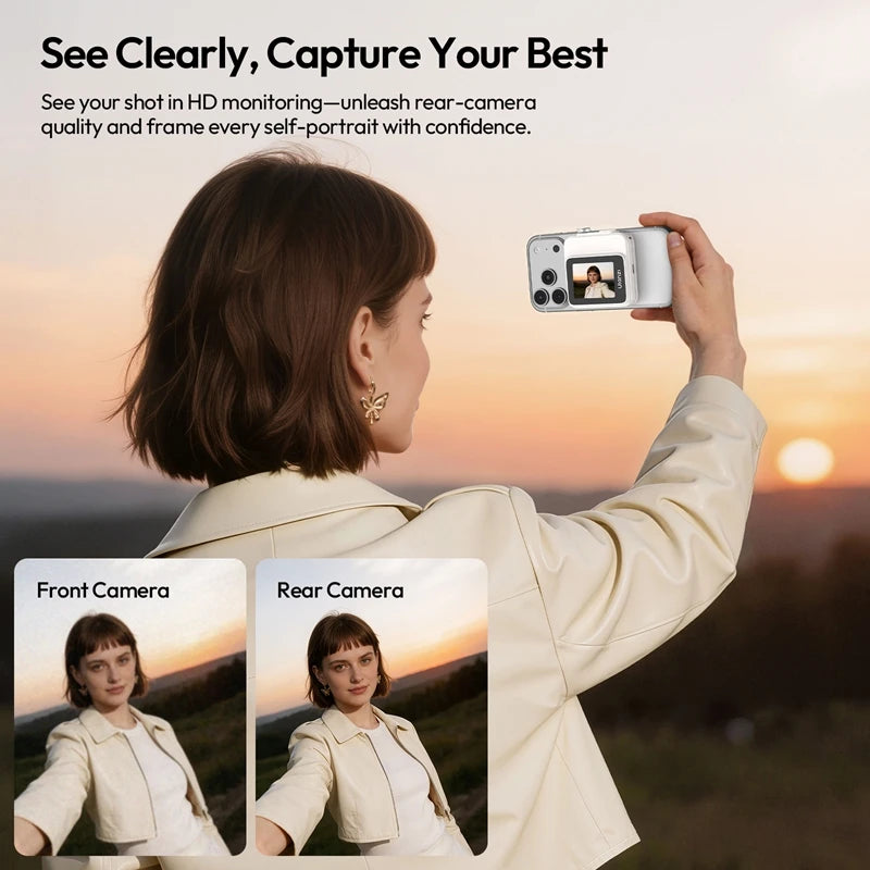 Ulanzi VM02 Magnetic Wireless Selfie Monitor Screen for iPhone