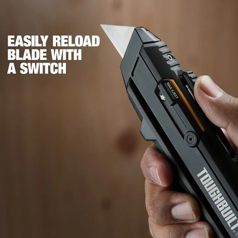 ToughBuilt Reload Utility Knife with Quick-Change Blade Mechanism