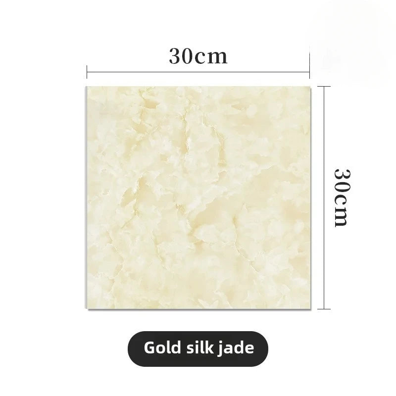 Waterproof Thickened Self-Adhesive Marble Tile Floor Stickers - 10/30/50PCS