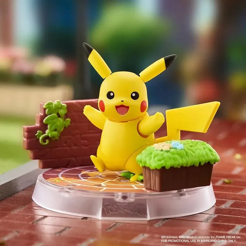 Creative Block Building Set with Iconic Characters - Lucario & More