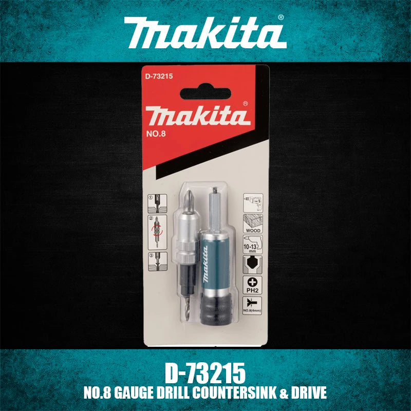 Makita Gauge Drill Countersink & Drive Bit Set | Precision Woodworking Tool