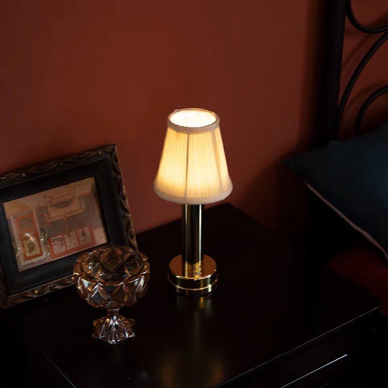 Portable Cordless LED Table Lamp - Dimmable and Rechargeable