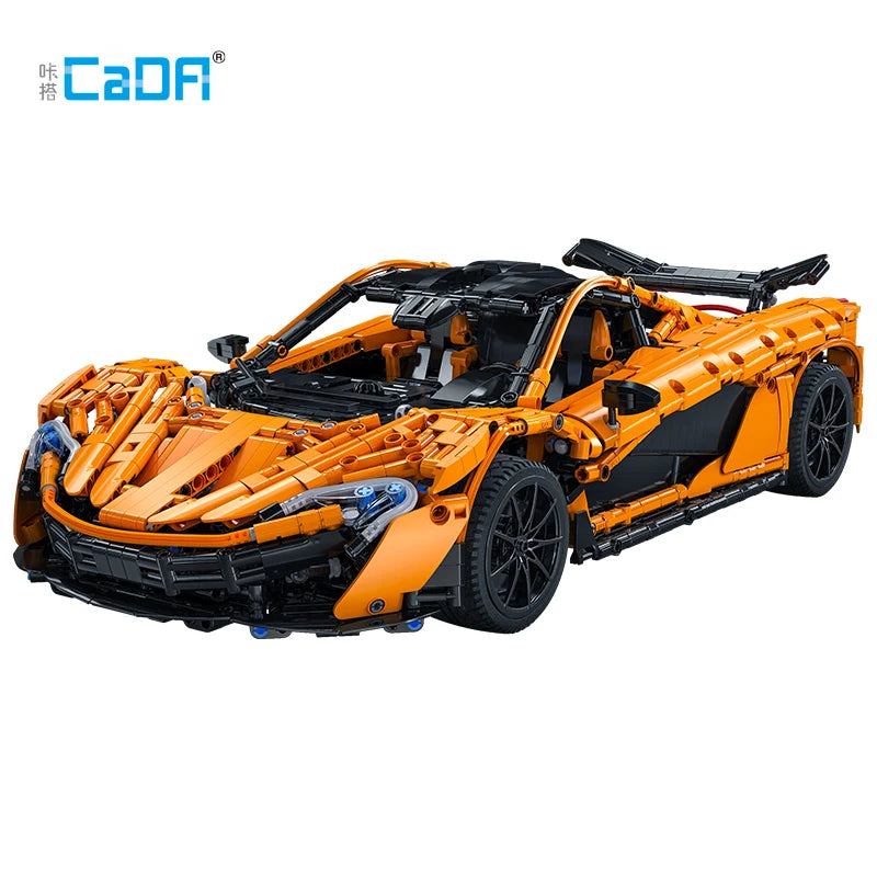 Cada 1:10 Smiling Assassin Racing Car Model Building Blocks