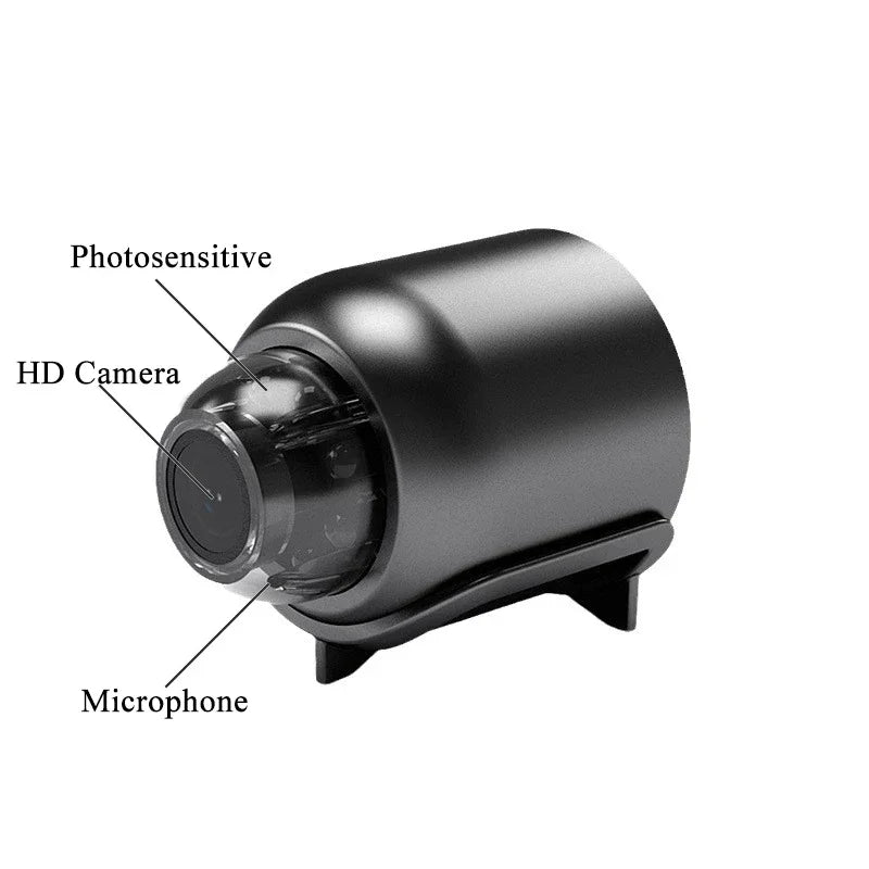 1080P Mini WiFi Camera with Night Vision for Home Safety & Monitoring