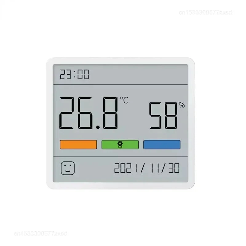 DUKA Atuman LCD Digital Temperature & Humidity Meter with Clock