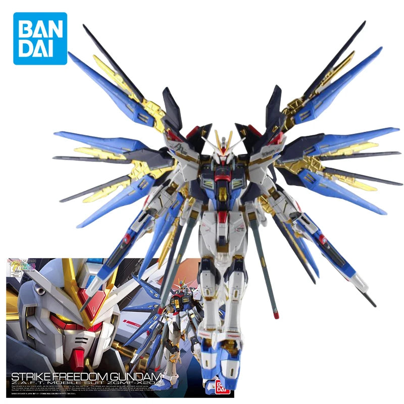 Bandai Strike Freedom Gundam Action Figure Model Kit - Ultimate Collector's Item