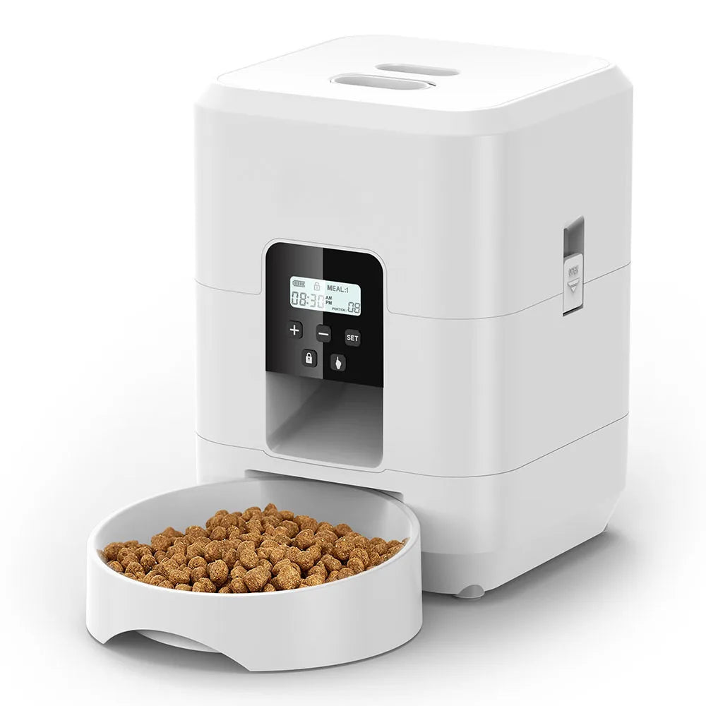 Smart Automatic Pet Feeder with Camera & App Control - 2L