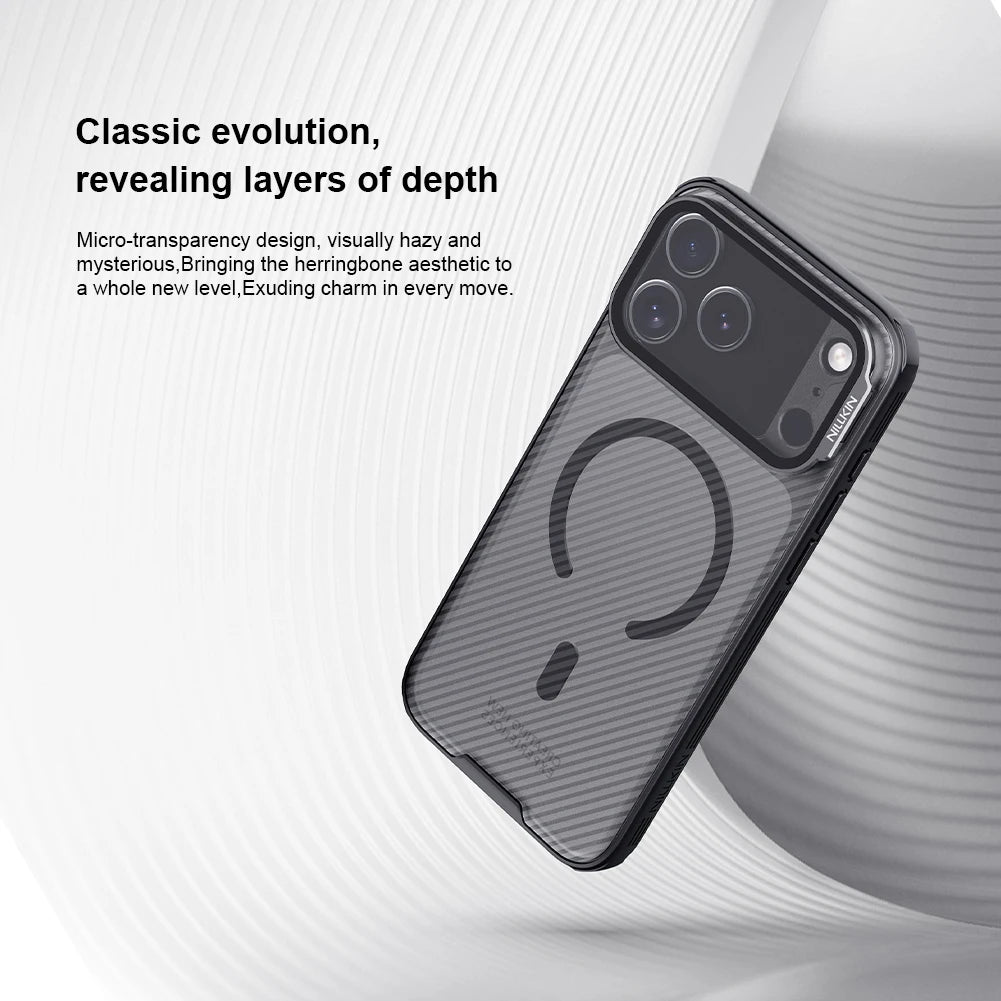 Nillkin Magnetic CamShield Case for iPhone 17 Pro Max - Hands-Free Style