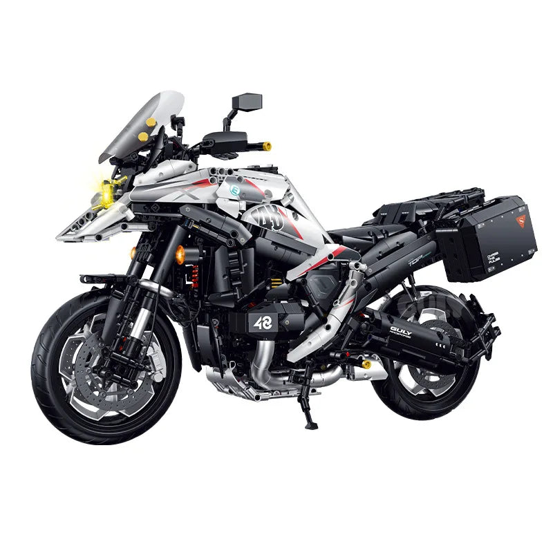 2489 Pcs R1300GS Motorcycle Building Blocks Model - Fun Assembling Toy