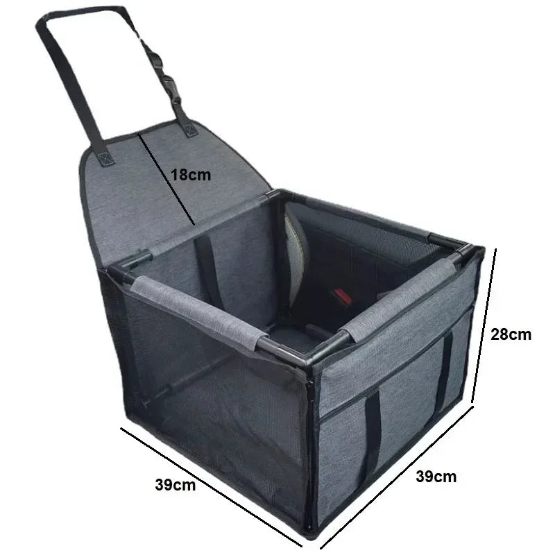 Waterproof Pet Car Seat Cover for Small to Medium Dogs - Travel Safe