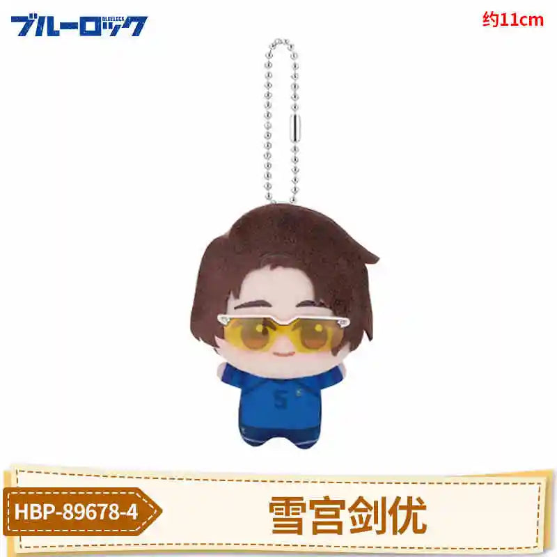 Blue Lock Hiori You Isagi Yoichi Cosplay Plush Doll & Keychain Charm