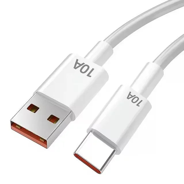 120W USB to Type-C Fast Charging Cable for Android & Xiaomi Devices