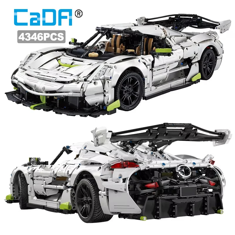 Cada 1:8 MOC Supercar Building Blocks - Ultimate Racing Experience