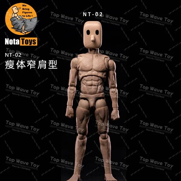 Detailed 1/12 Male Soldier Action Figure - Articulated & Collectible