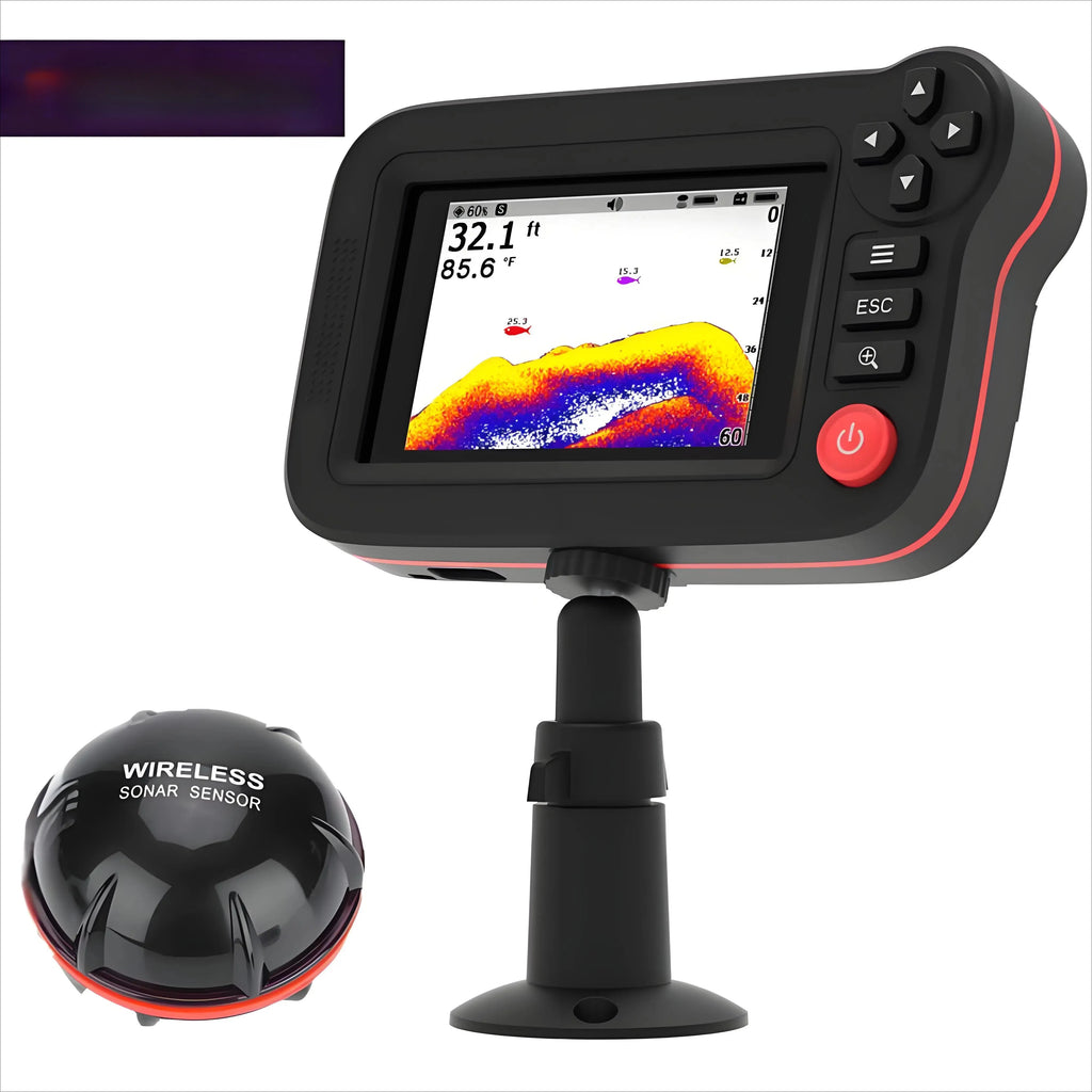 PUPOPAN Portable Smart Fish Finder - Accurate Depth Detection
