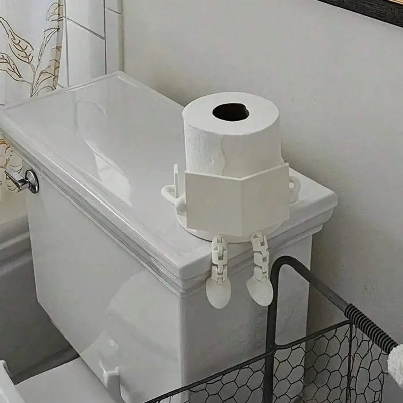 Creative 3D Printed Toilet Paper Holder - Fun Bathroom Decor