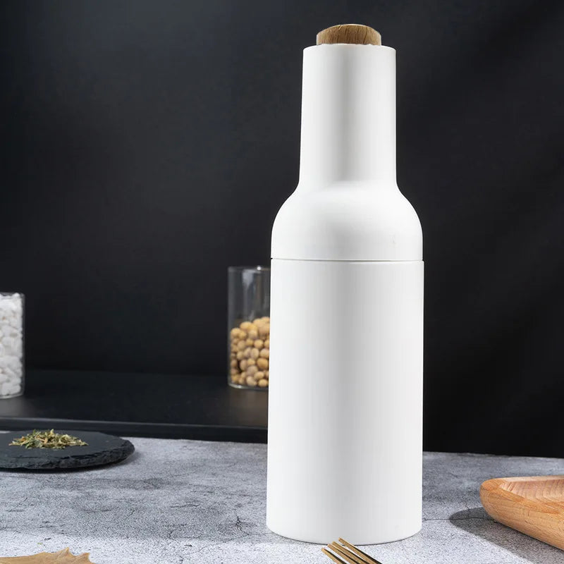 USB Rechargeable Electric Salt and Pepper Grinder - Automatic Mill