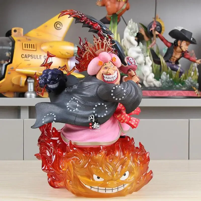 25cm Big Mom Figure - Charlotte Linlin Anime PVC Statue with Light