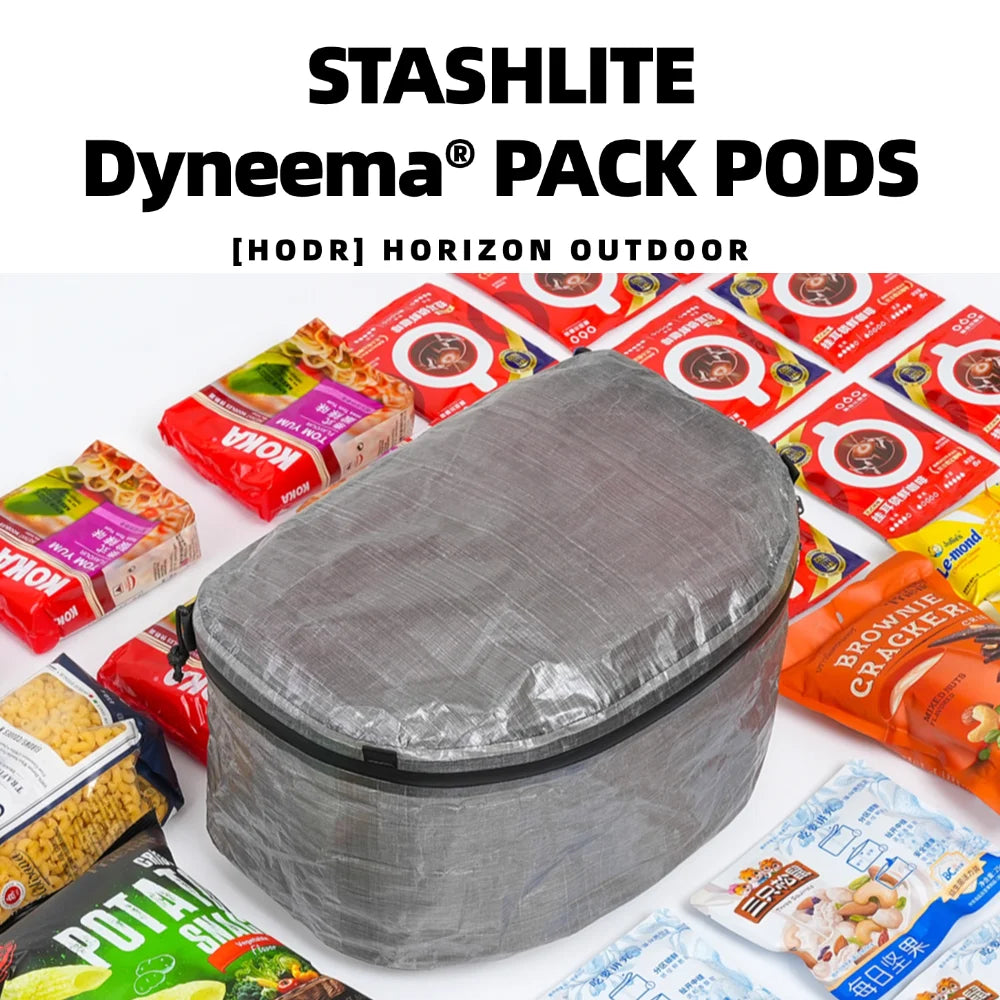 Ultralight Dyneema Packing Pods - Compact Storage for Backpacking