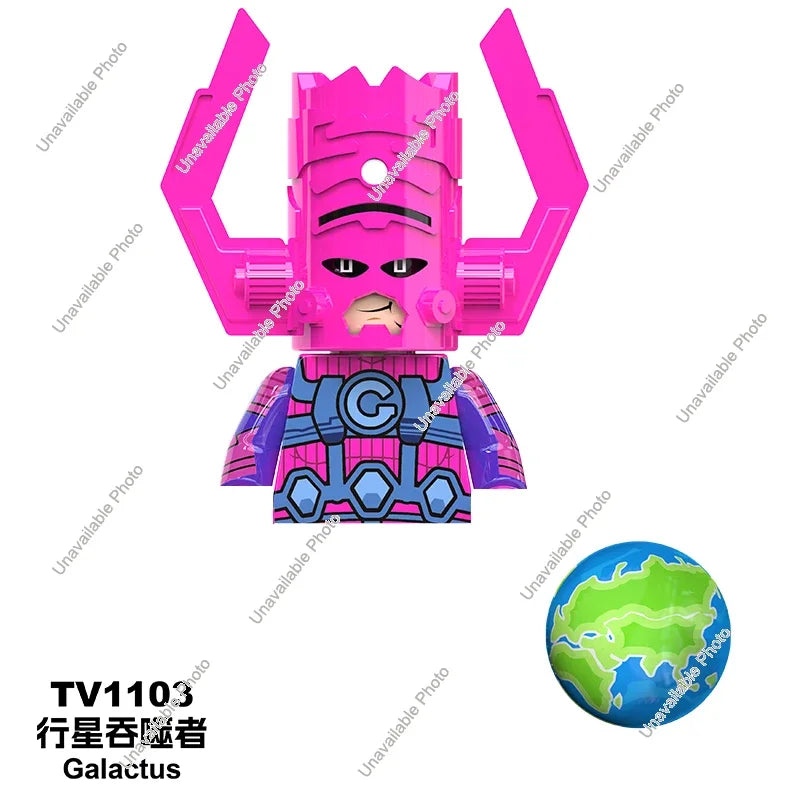 Hot Toys Mini Building Blocks Superhero Figures - Fun for All Ages