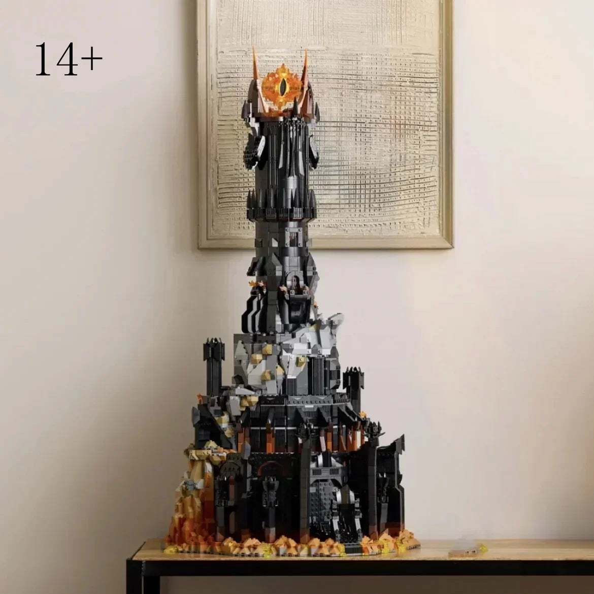 5471-Piece Black Tower Building Blocks Set - Ultimate Home Decor