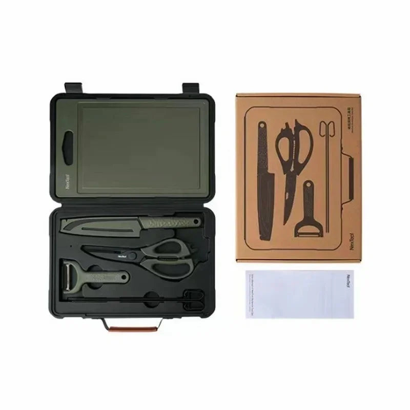 NEXTOOL Multifunctional Camping BBQ Tools Set with Portable Carry Case