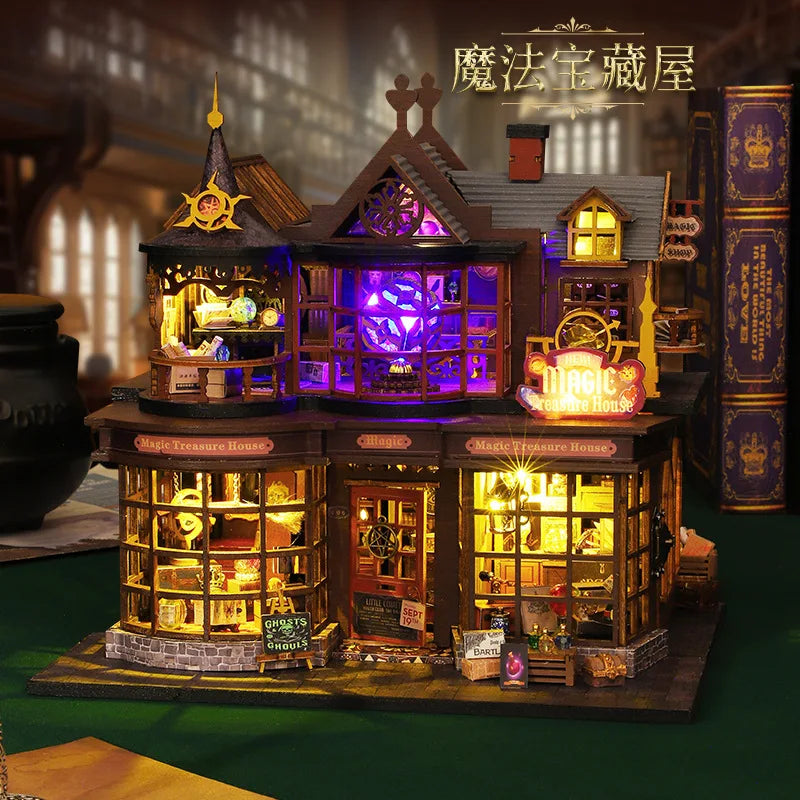 StartCabin DIY Wooden Dollhouse Kit - Creative Miniature Fun