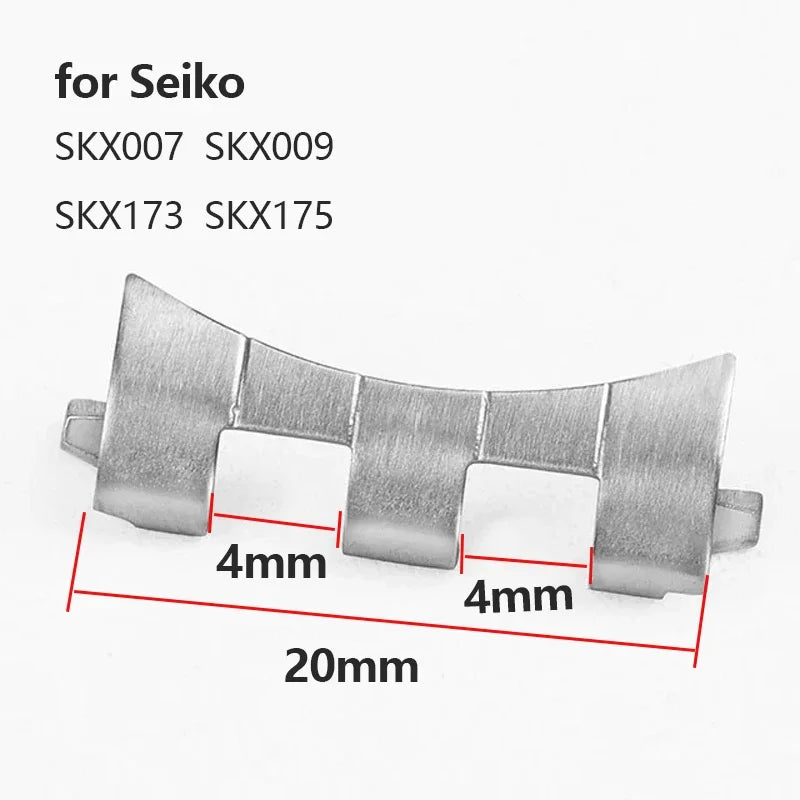 Stainless Steel Watch Connector for SKX009 & SKX007 - 18/20/21/22mm