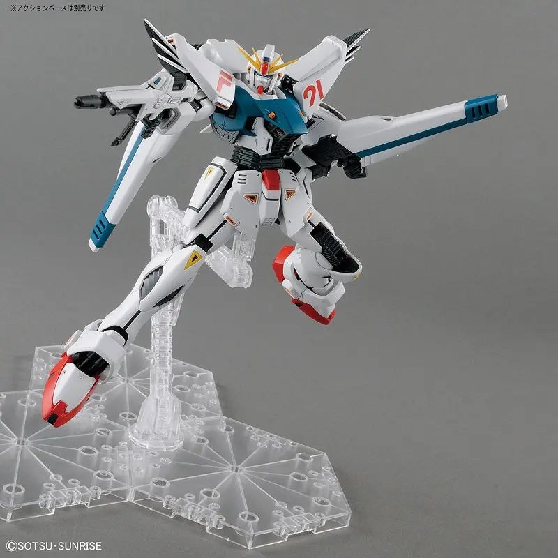 Bandai MG F91 Ver.2.0 Gundam Action Figure - Back Cannon Type