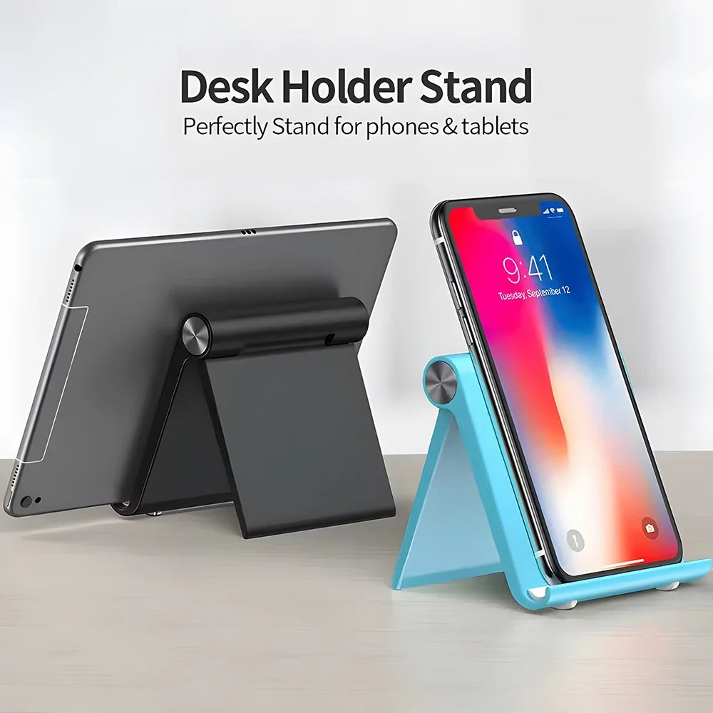 Portable Phone & Tablet Holder Stand - Universal Compatibility