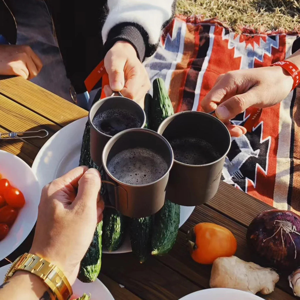 Naturehike Titanium Camping Cup - Ultralight Portable Tea Mug