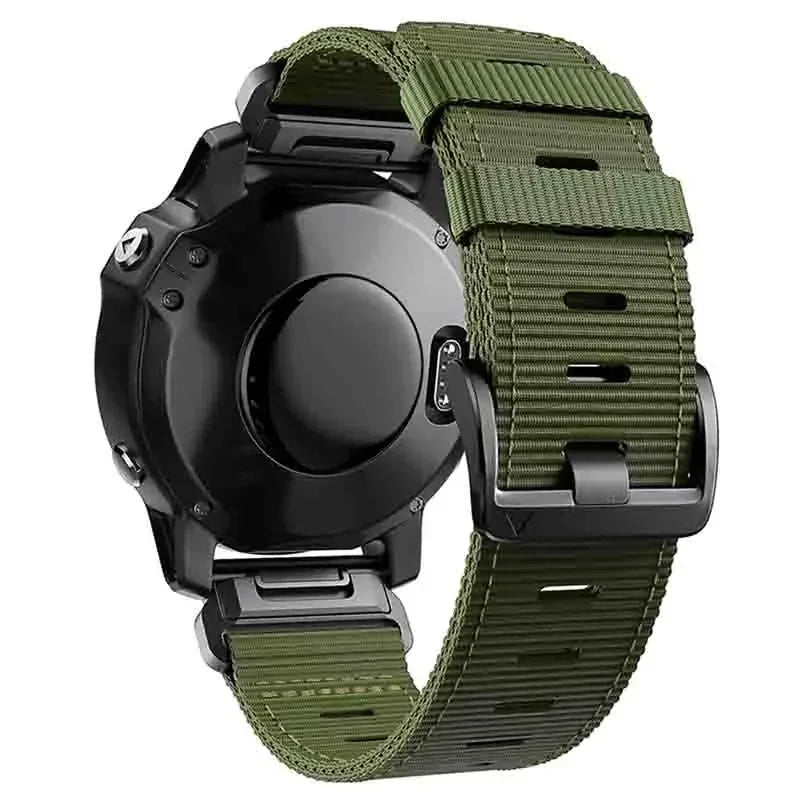 QuickFit 22mm/26mm Nylon Band for Garmin Watches - Durable & Stylish