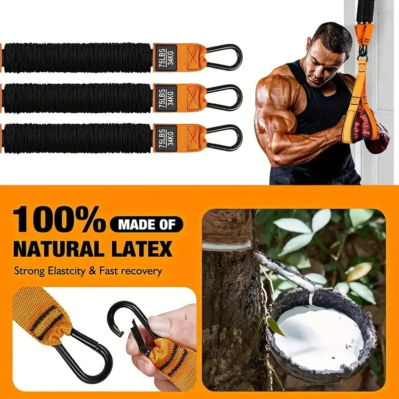 Fitness Assistance Elastic Training Belt with Tension Rope