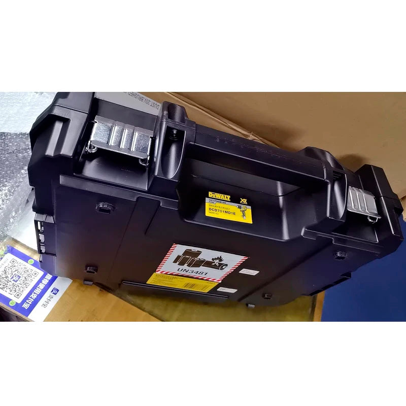 DEWALT Stackable Heavy Duty Tool Case - Durable Organizer 43x34x13cm