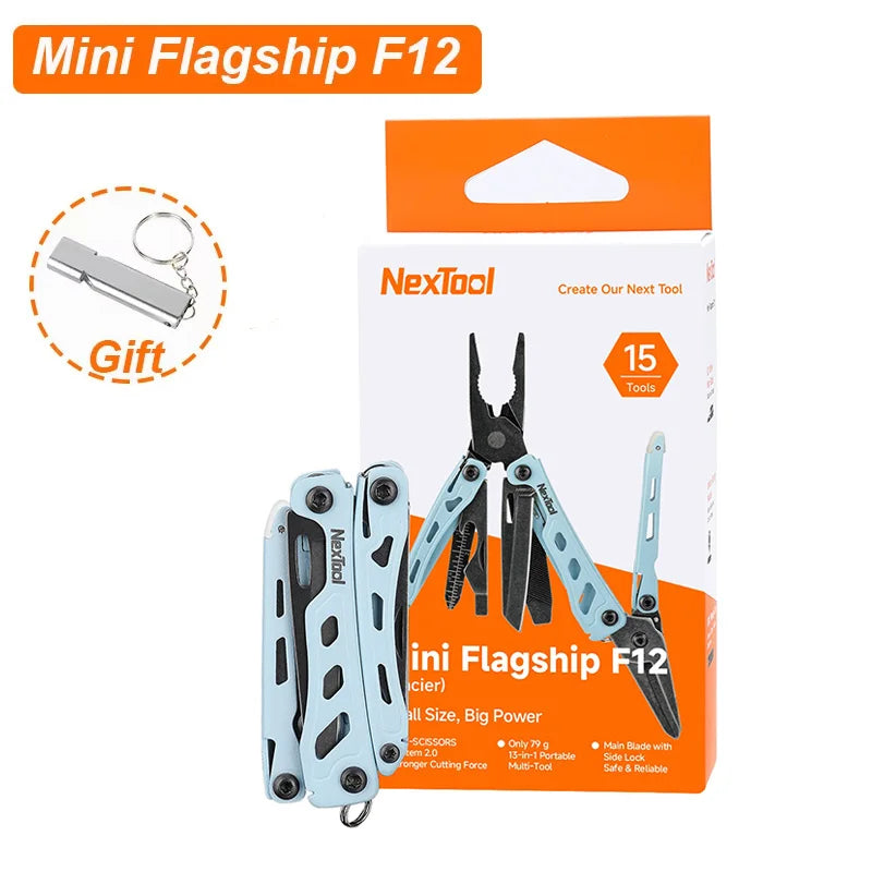 NexTool Mini F12 Multi-Tool: 13-in-1 Folding EDC for Outdoor Adventures
