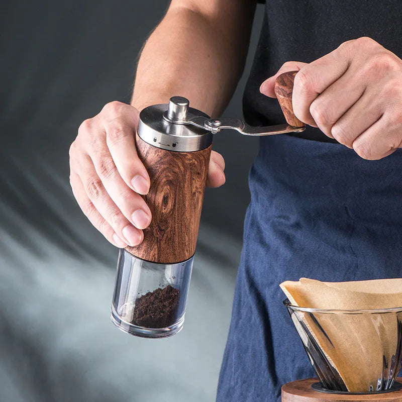 Portable Outdoor Hand Brewed Coffee Set with Grinder