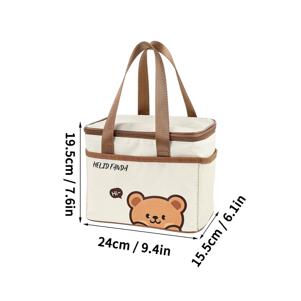 Capybara Thermal Insulated Lunch Bag - Kids & Students