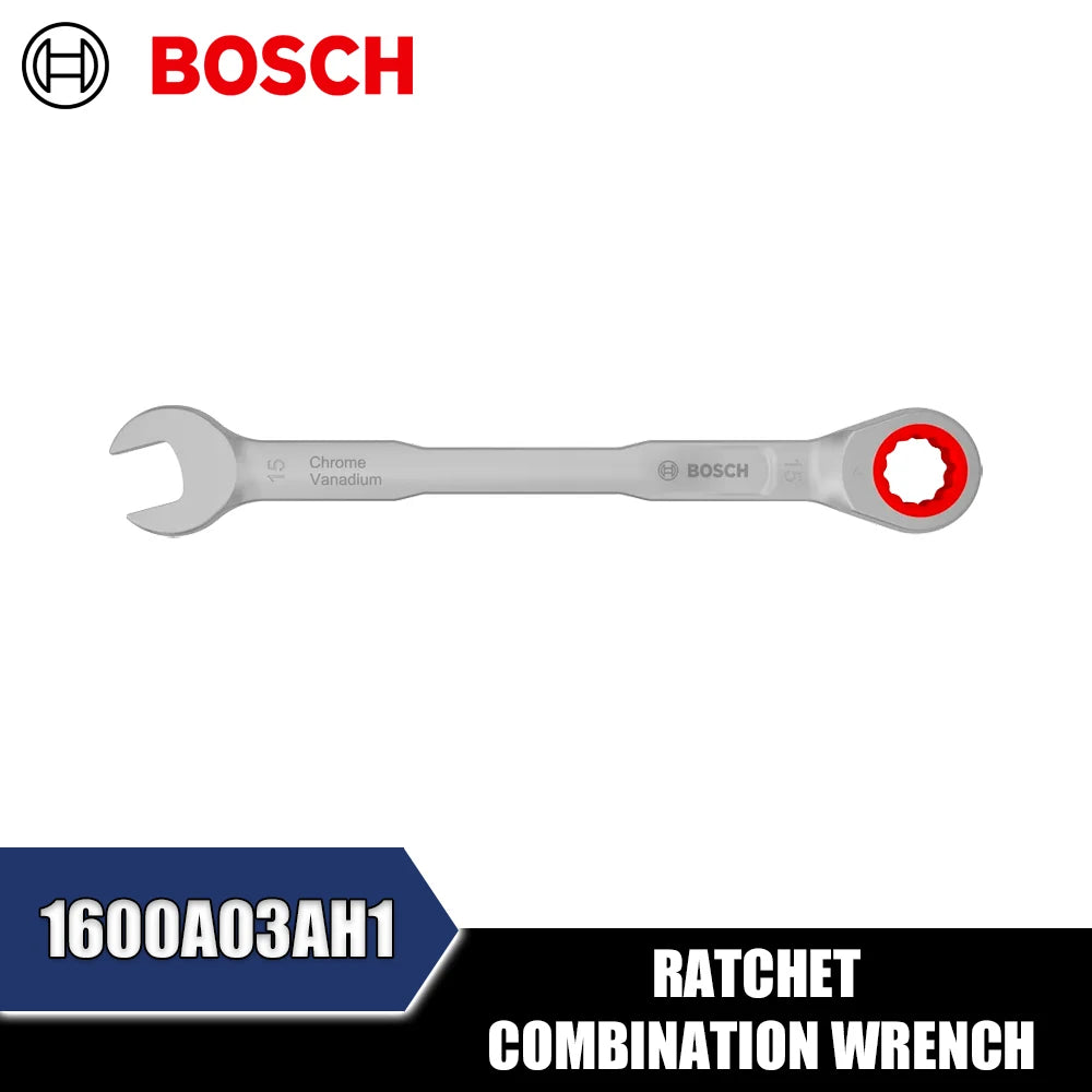 Bosch Ratchet Combination Wrench - High Power & Ergonomic Design