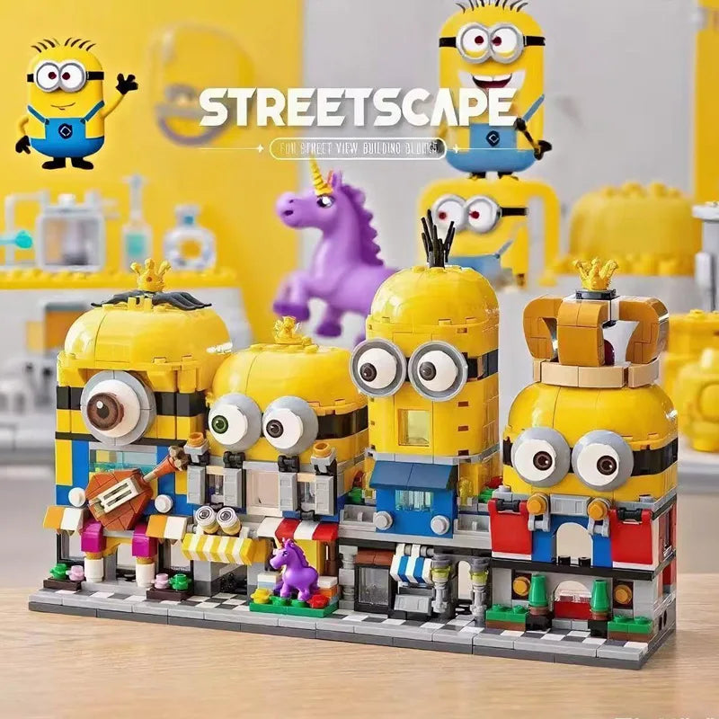 Minicity Street View Building Set - Creative Learning Toy for Kids