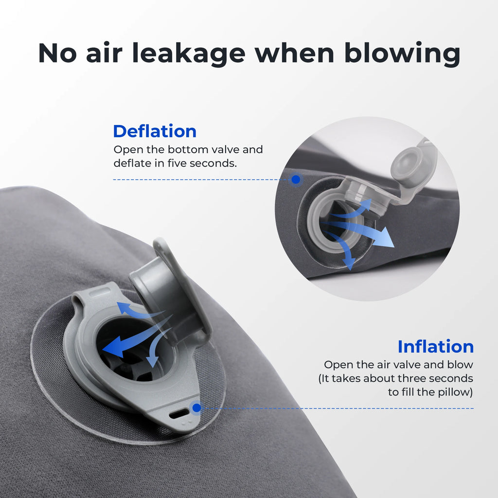 FLEXTAIL Zero Pillow SE - Lightweight Inflatable Camping Pillow