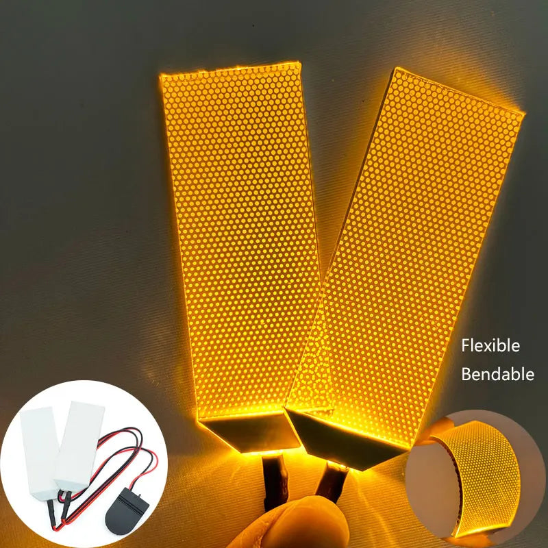 Flexible LED Light Eyes for Helmet Cosplay - Customizable DIY Accessory