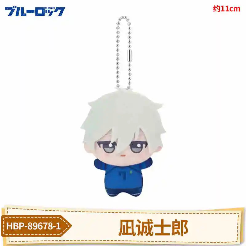Blue Lock Hiori You Isagi Yoichi Cosplay Plush Doll & Keychain Charm